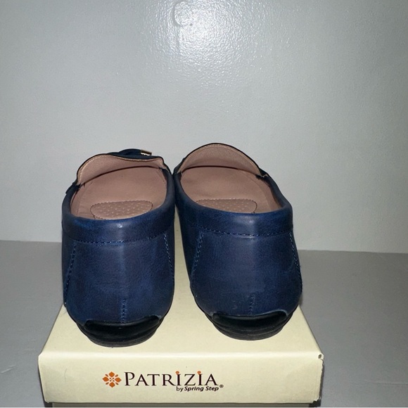 Patrizia by Spring Step Ginera Blue & gold loafers size 7 Women’s - Picture 13 of 15